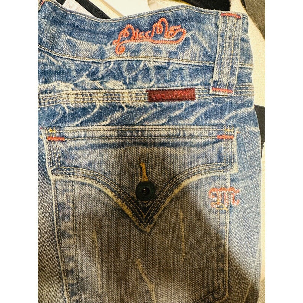 Miss Me Jeans Womens Size 29 Bootcut Faded Distressed Light Blue Embellished‎ - Picture 11 of 12